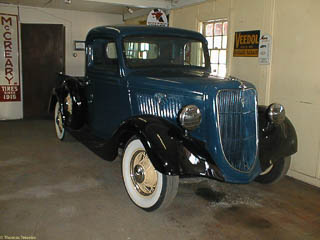 Mostly restored 1935 Ford pickup truck
