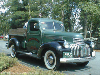 Chevy pickup truck from the early 1940s
