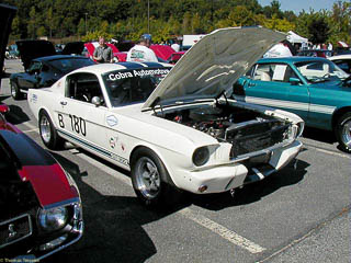 GT350 with engine tuned for racing