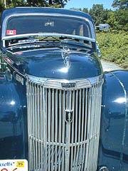 front view of Ford Prefect four door sedan