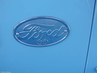 Ford badge with "60" (for 60 horsepower V8)