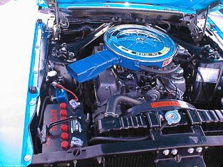 Boss 302 Mustang engine